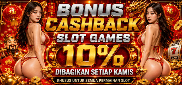 CASHBACK KHUSUS SLOT GAMES 10% CINA788